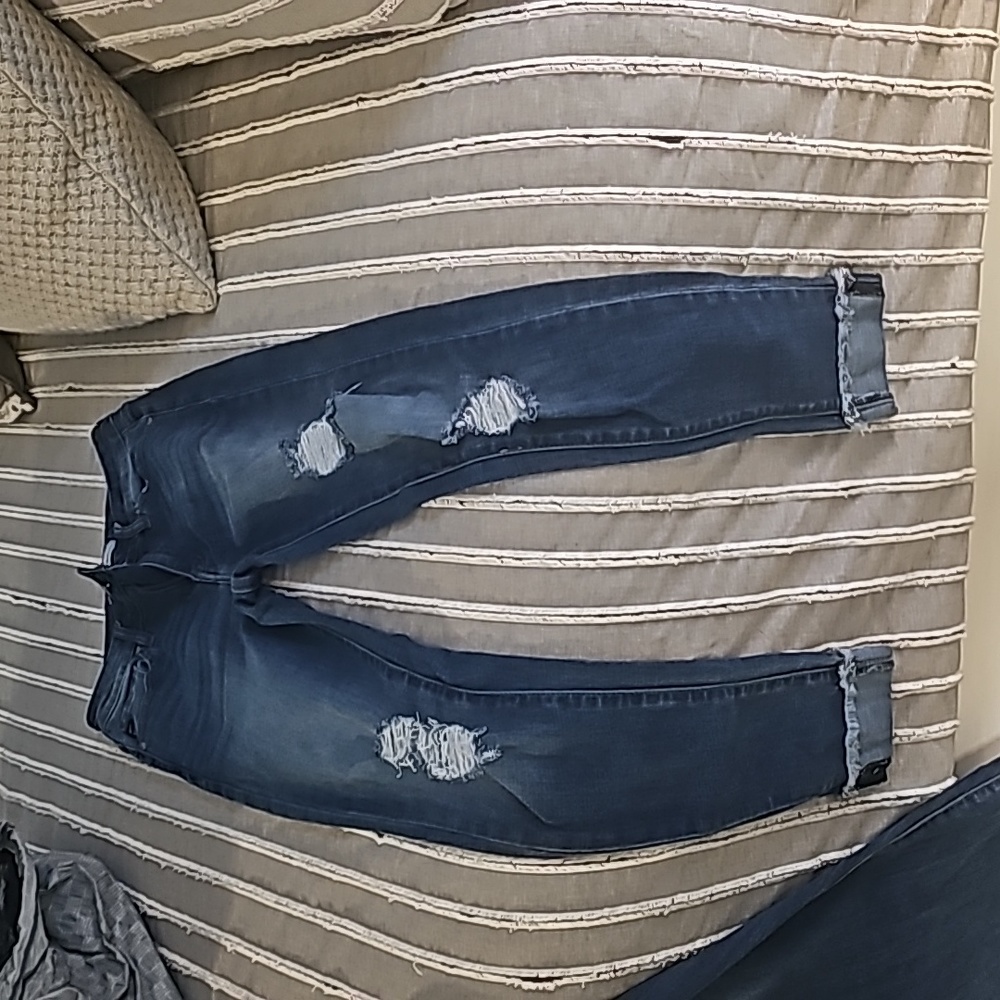 Kan can ankle length skinny jeans